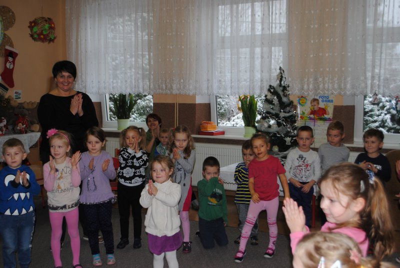 Przedszkole - wizyta Pań z KGW Gołaczewy