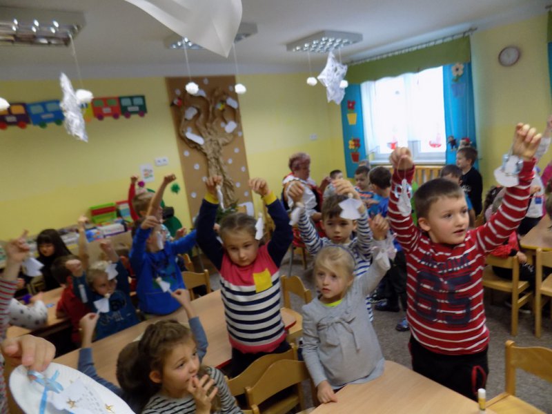 Przedszkole - wizyta Pań z KGW Gołaczewy