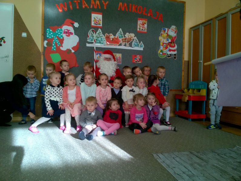 Mikołaj w przedszkolu