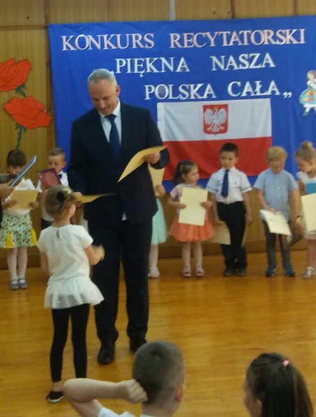Przedszkolaki na Konkursie Recytatorskim