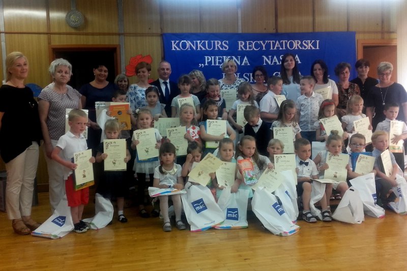 Przedszkolaki na Konkursie Recytatorskim