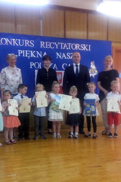 Przedszkolaki na Konkursie Recytatorskim