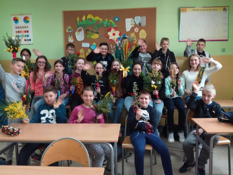 Przygotowania do Niedzieli Palmowej