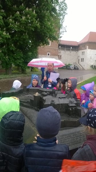 Wycieczka przedszkolaków do Krakowa