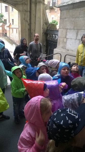 Wycieczka przedszkolaków do Krakowa