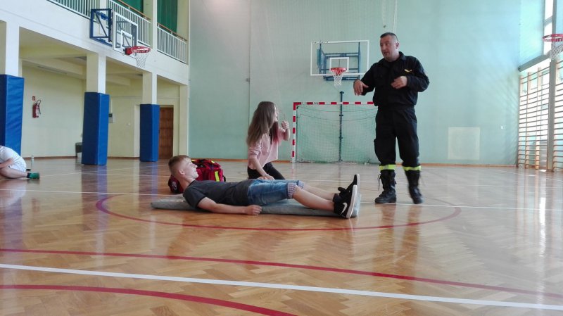 Wizyta  Straży Pożarnej