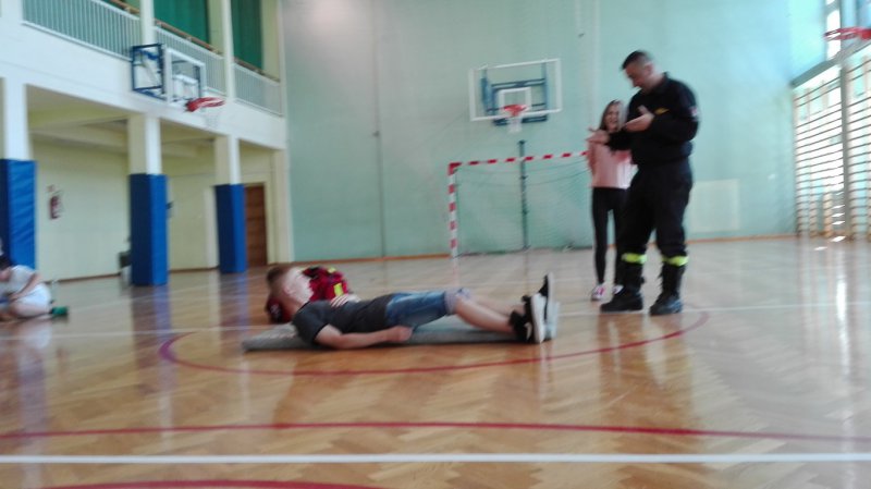 Wizyta  Straży Pożarnej