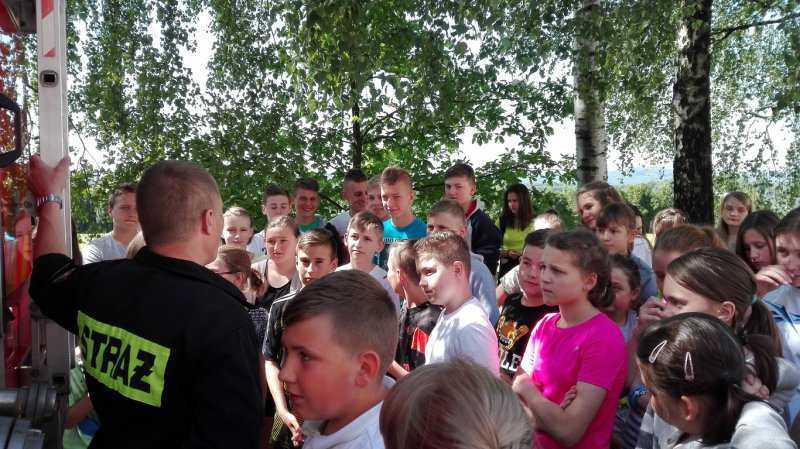 Wizyta  Straży Pożarnej