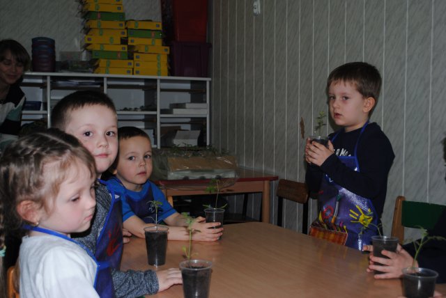 Przedszkole - kącik przyrody