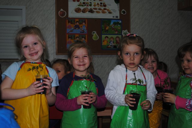 Przedszkole - kącik przyrody
